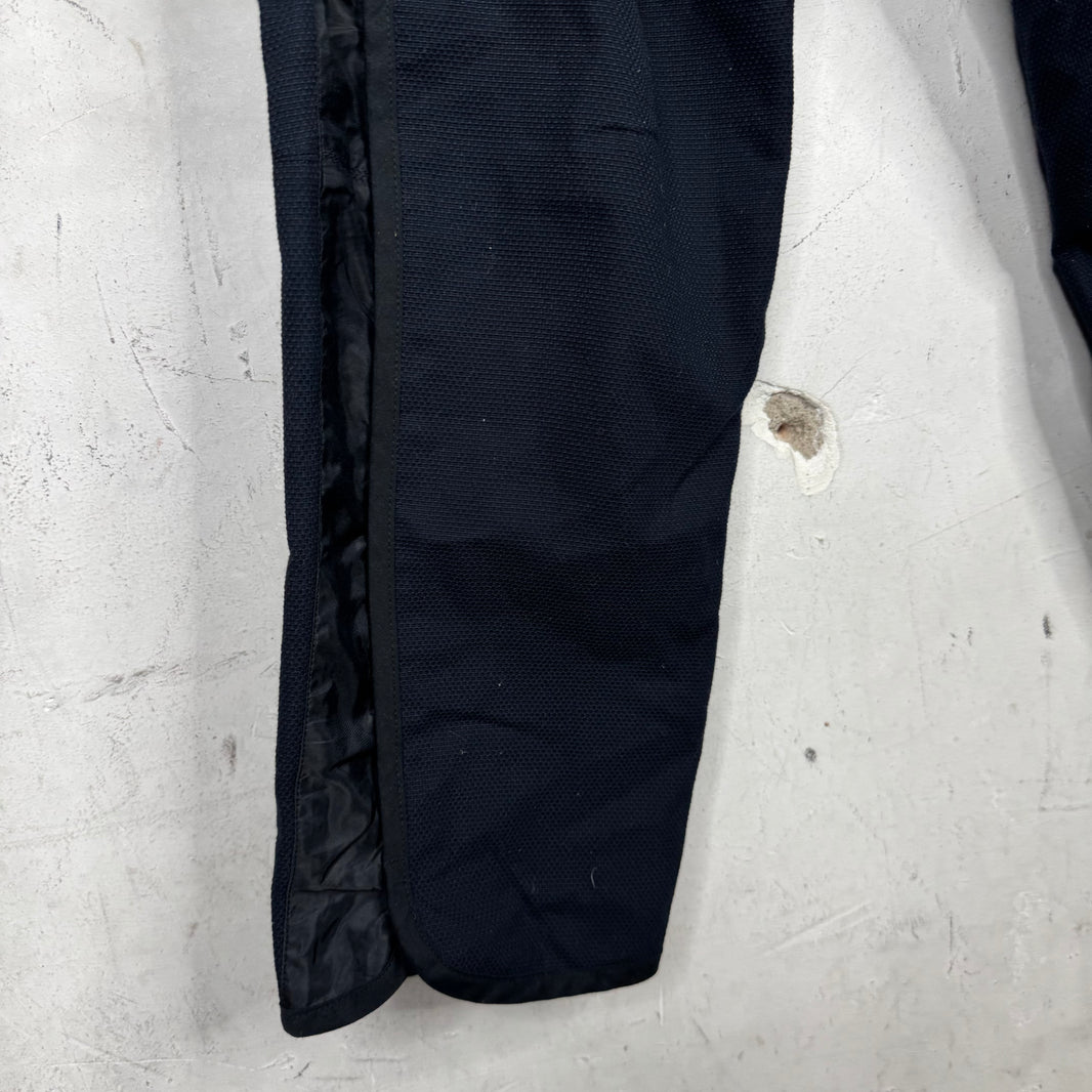 Dries Van Noten Navy Blue Apron Track Pants