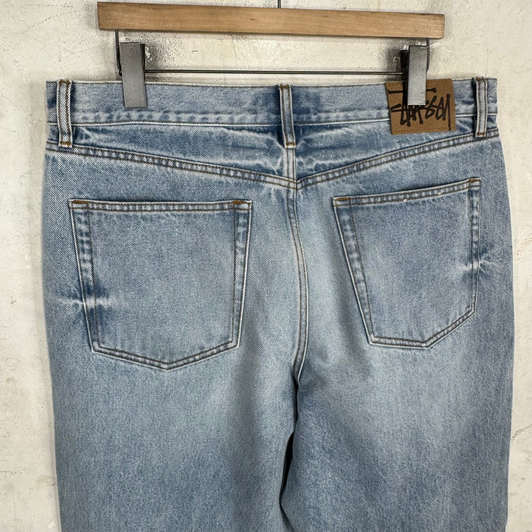 Stussy Light Wash Big Ol Jeans
