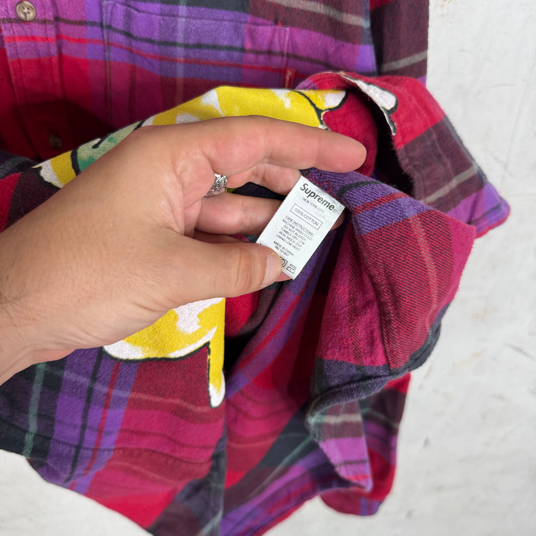 Supreme Daniel Johnston Plaid Flannel