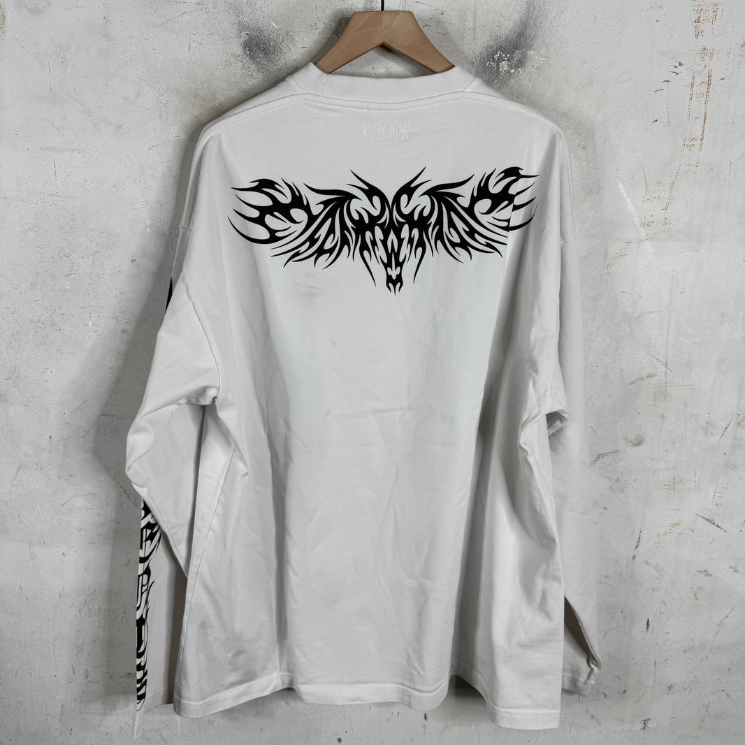 Vetements Tribal Tattoo L/S T-Shirt