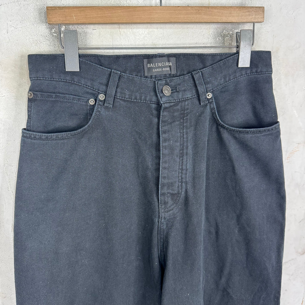Balenciaga Garde Robe Baggy Jeans