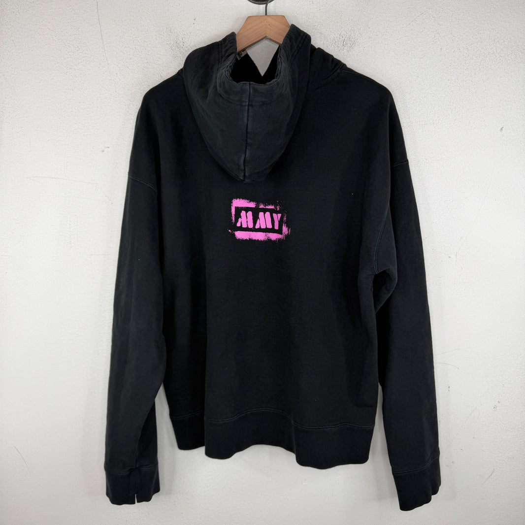 MMY Black Champion Bear Print Hoodie