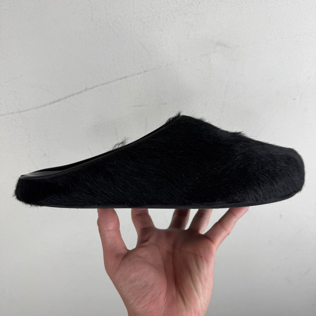 Marni Black Fussbett Mules