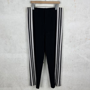 Balenciaga Snap Striped Loose Trousers