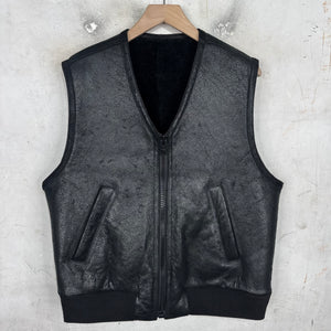Stussy Leather Sherpa Vest