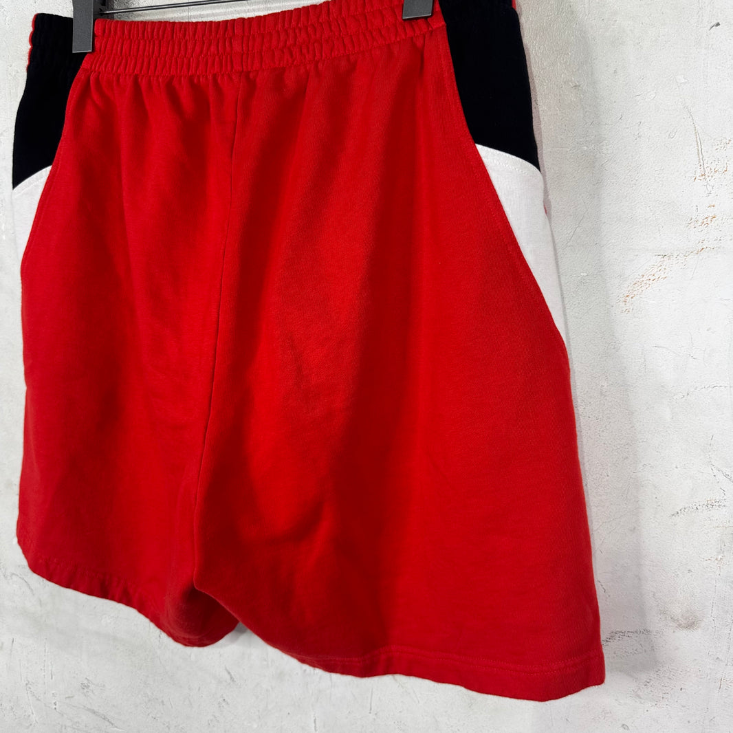 Balenciaga 3B Paneled Sweatshorts