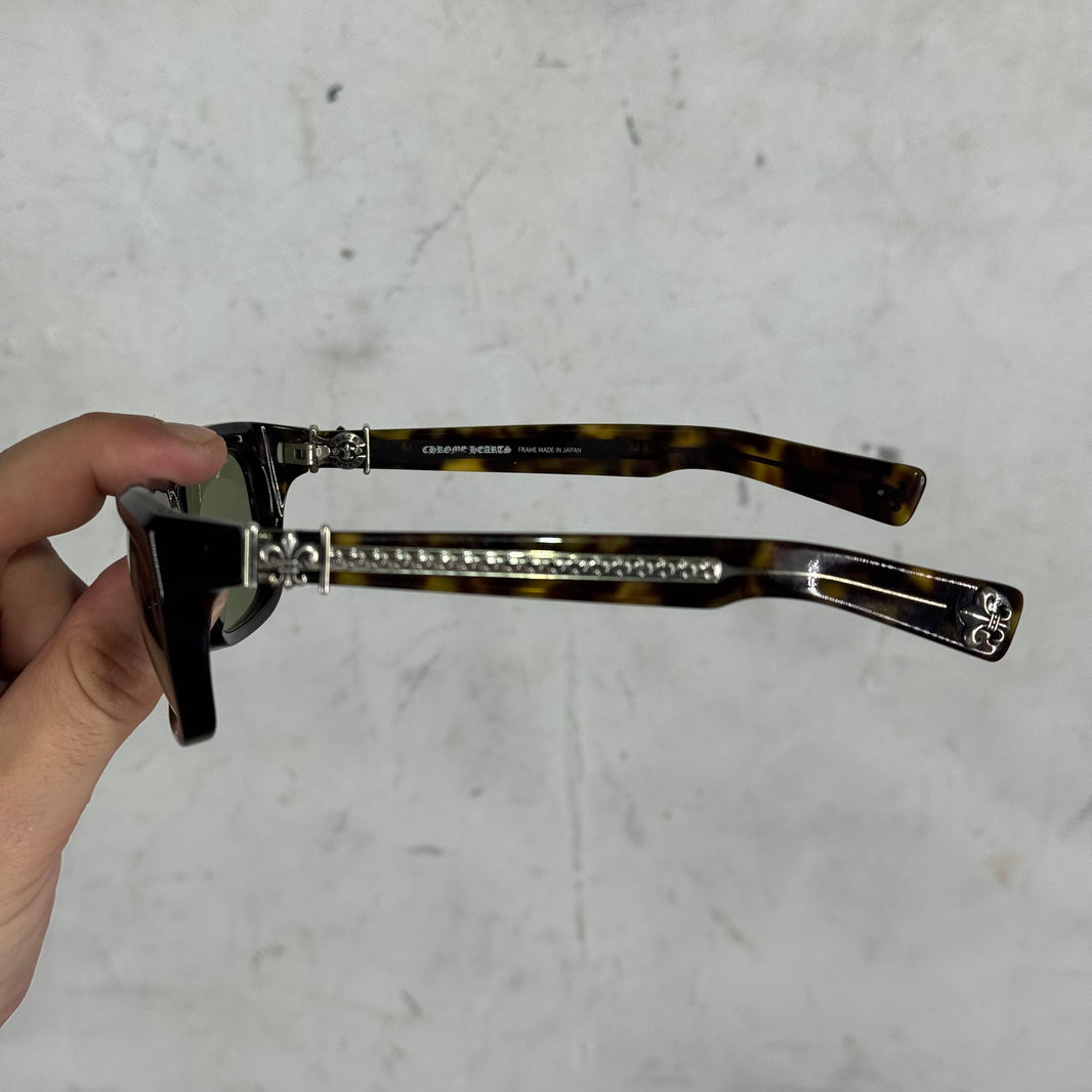 Chrome Hearts Mydixadryll Tortoise Sunglasses