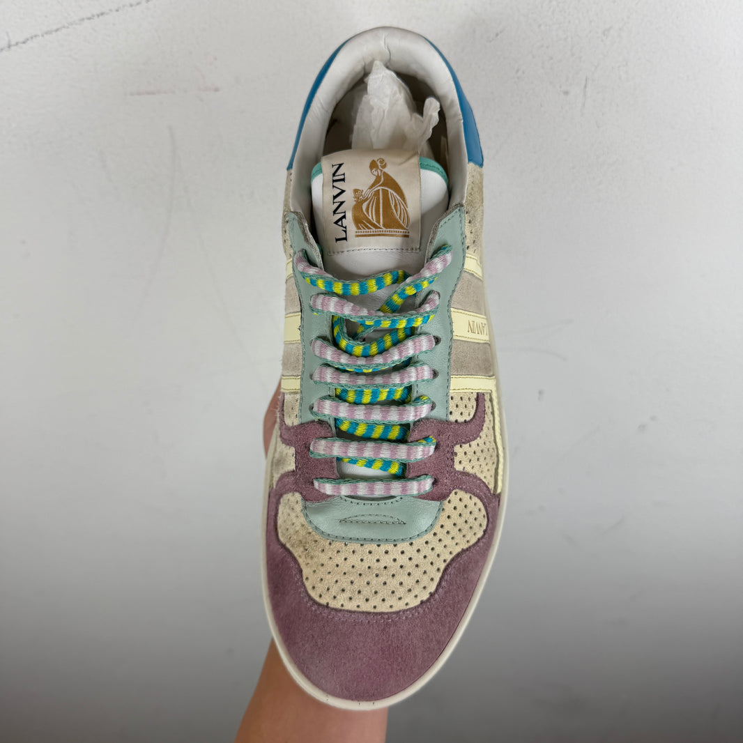 Lanvin Multicolor Clay Low Top Sneakers