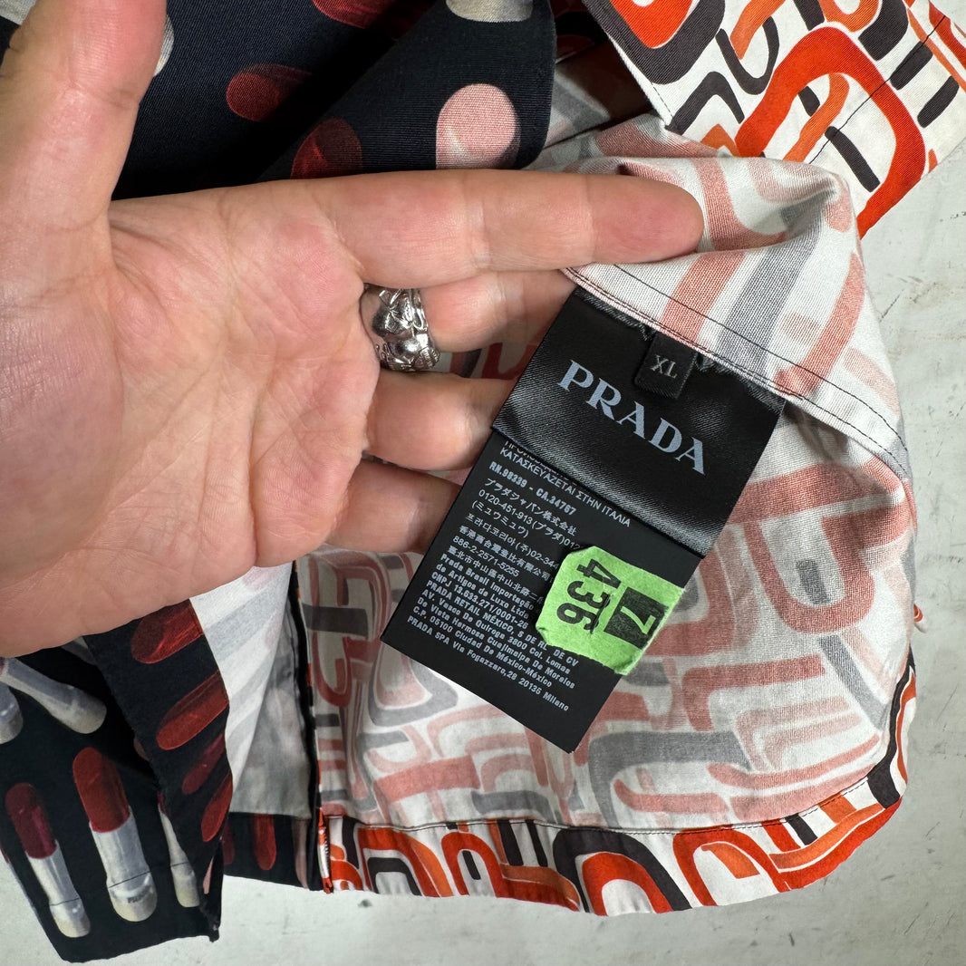 Prada Lipstick Double Match Shirt
