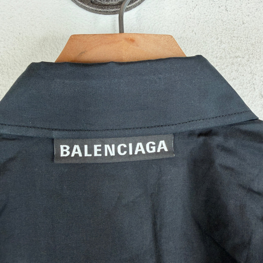 Balenciaga Oversized Black L/S Shirt