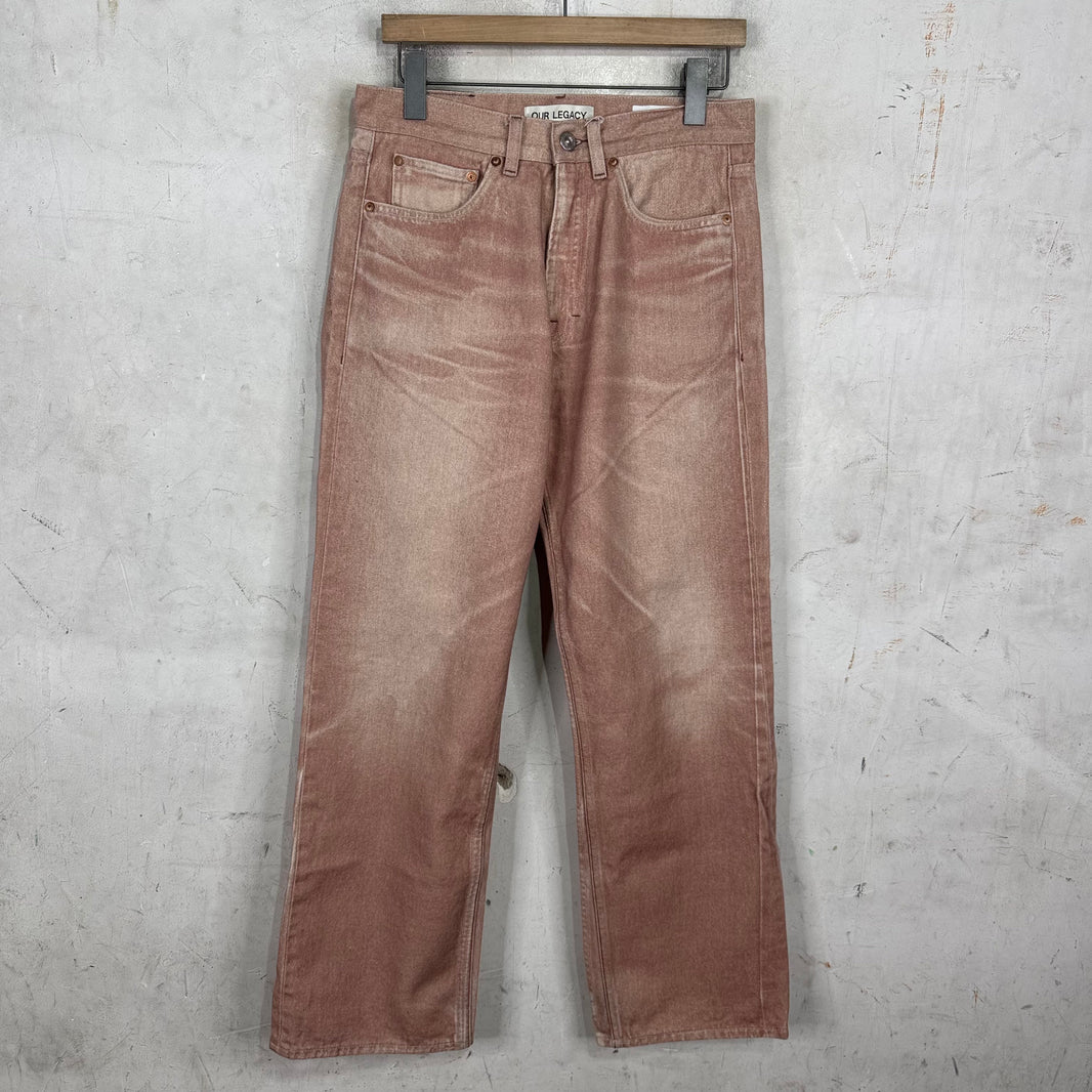 Our Legacy Pink Third Cut Jeans