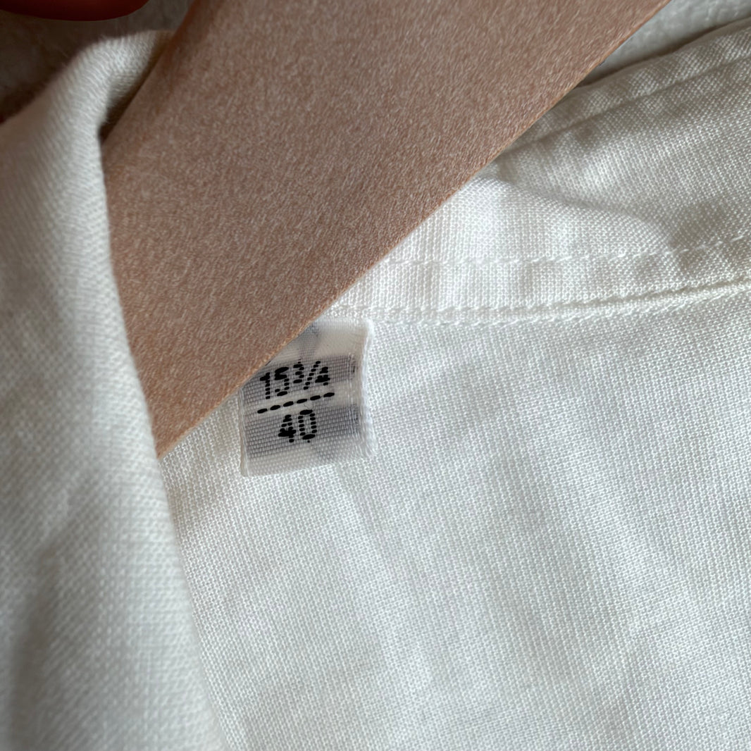 Balmain White Sleeveless Shirt
