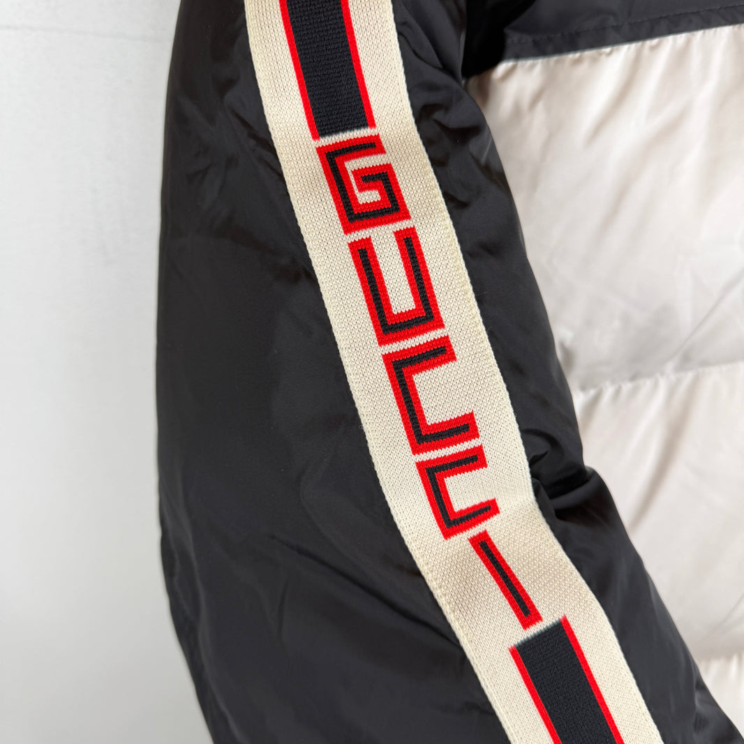 Gucci Stripe Down Puffer Jacket