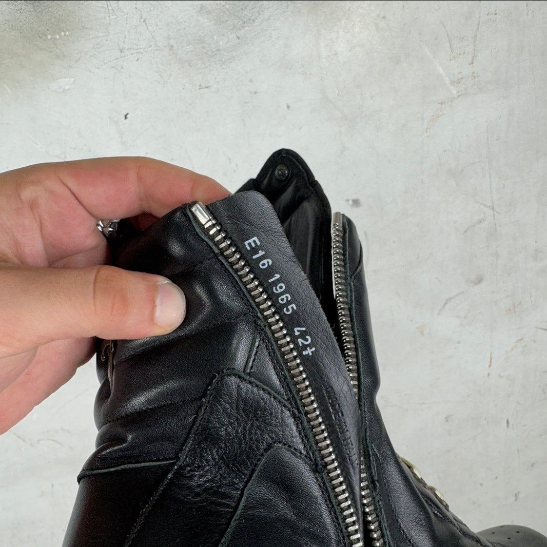 Chrome Hearts Rick Owens Black Geobaskets