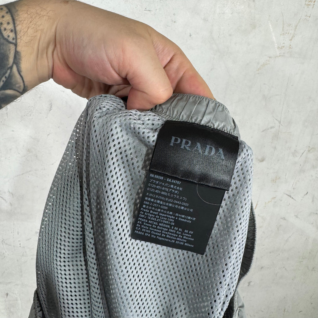 Prada Grey Swimtrunks