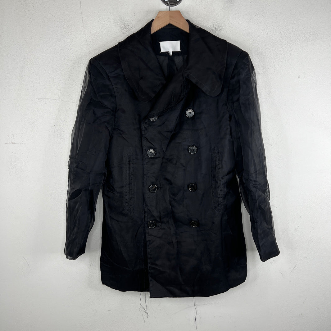 Margiela Sheer Double Breasted Coat