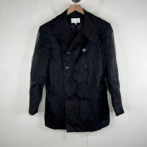 Margiela Sheer Double Breasted Coat
