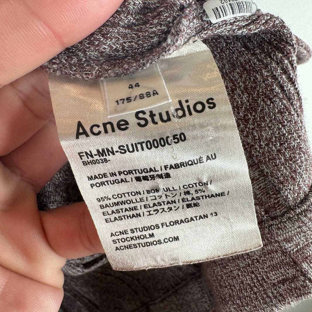 Acne Studios Pink Knit Blazer