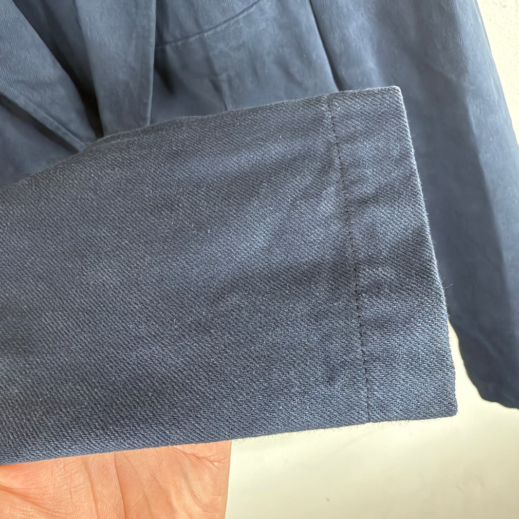 CDG Navy Cotton Blazer