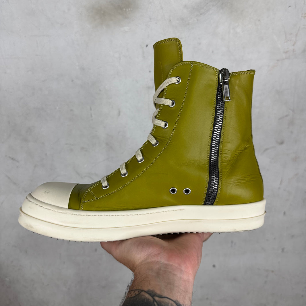 Rick Owens Acid Leather Ramone Highs