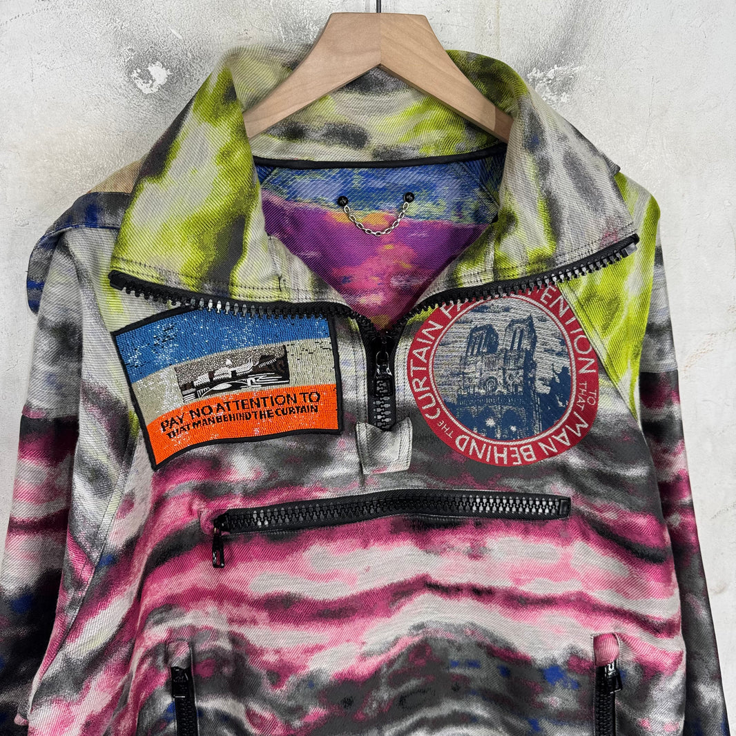 Louis Vuitton 19 Patch Dyed Windbreaker Jacket