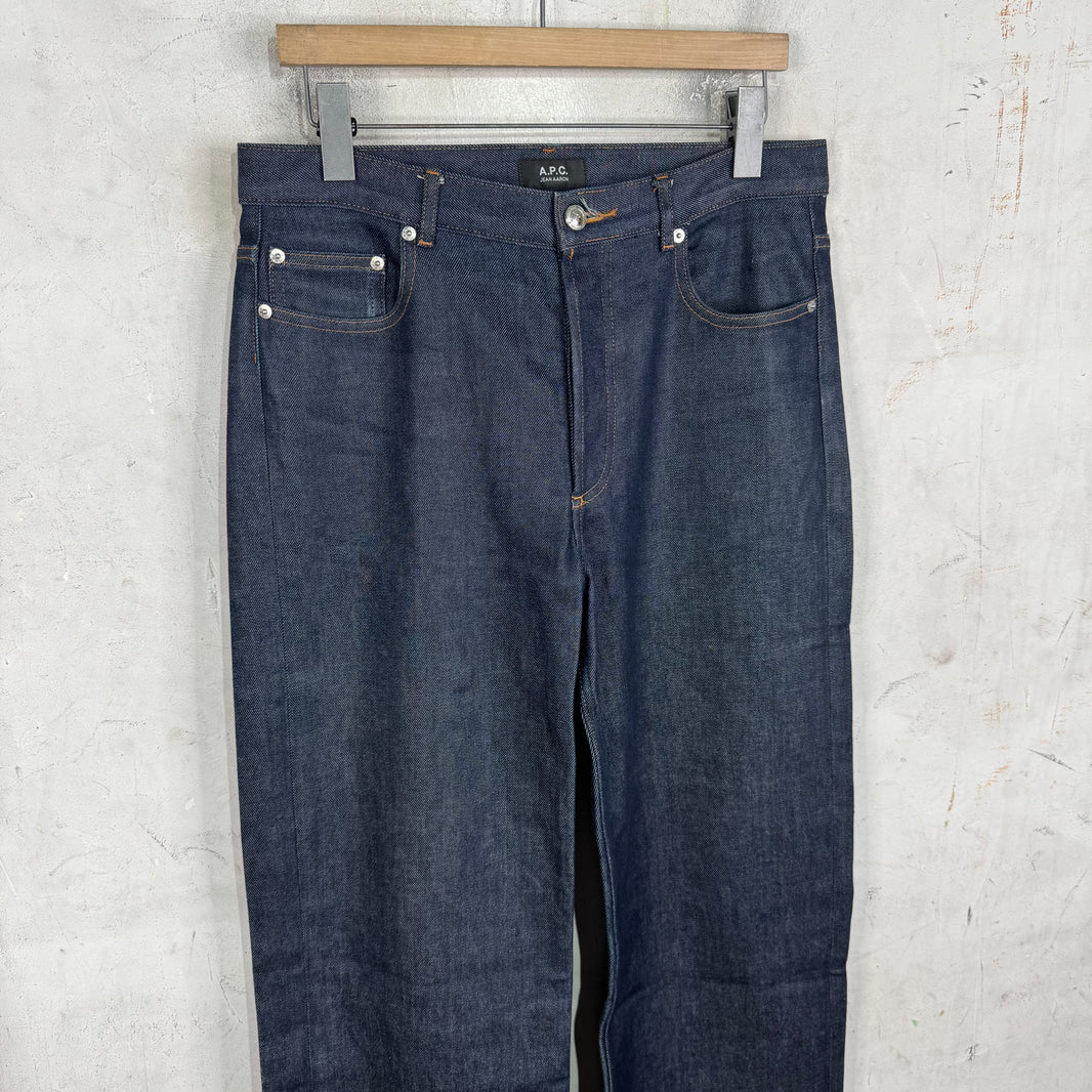 APC Straight Legged Raw Denim
