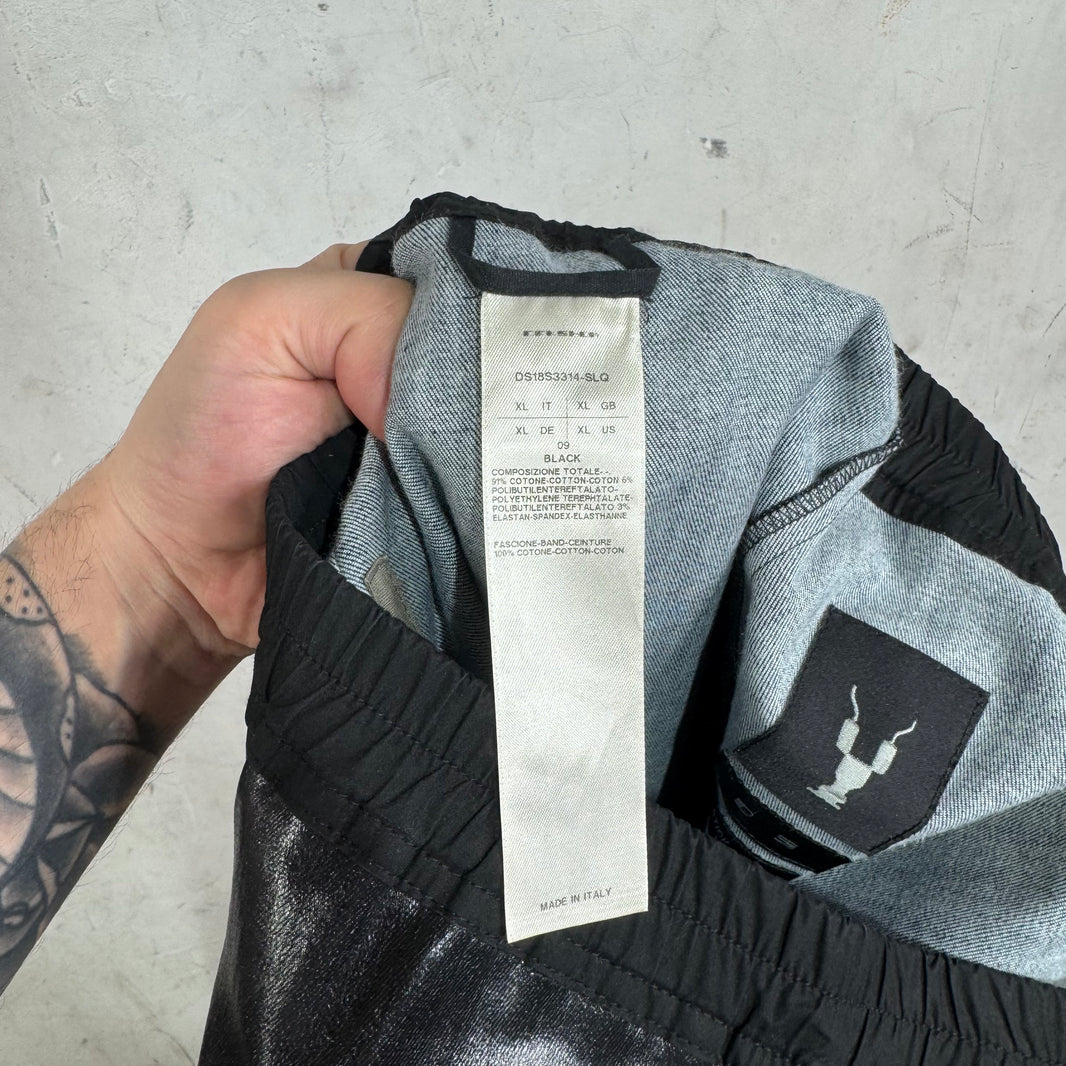 DRKSHDW Waxed Slim Pants