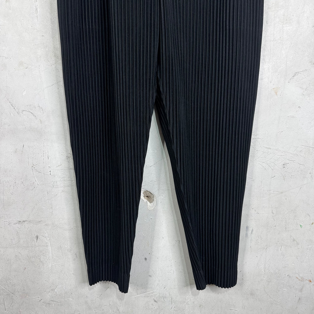 Issey Miyake Homme Plisse Black Trousers