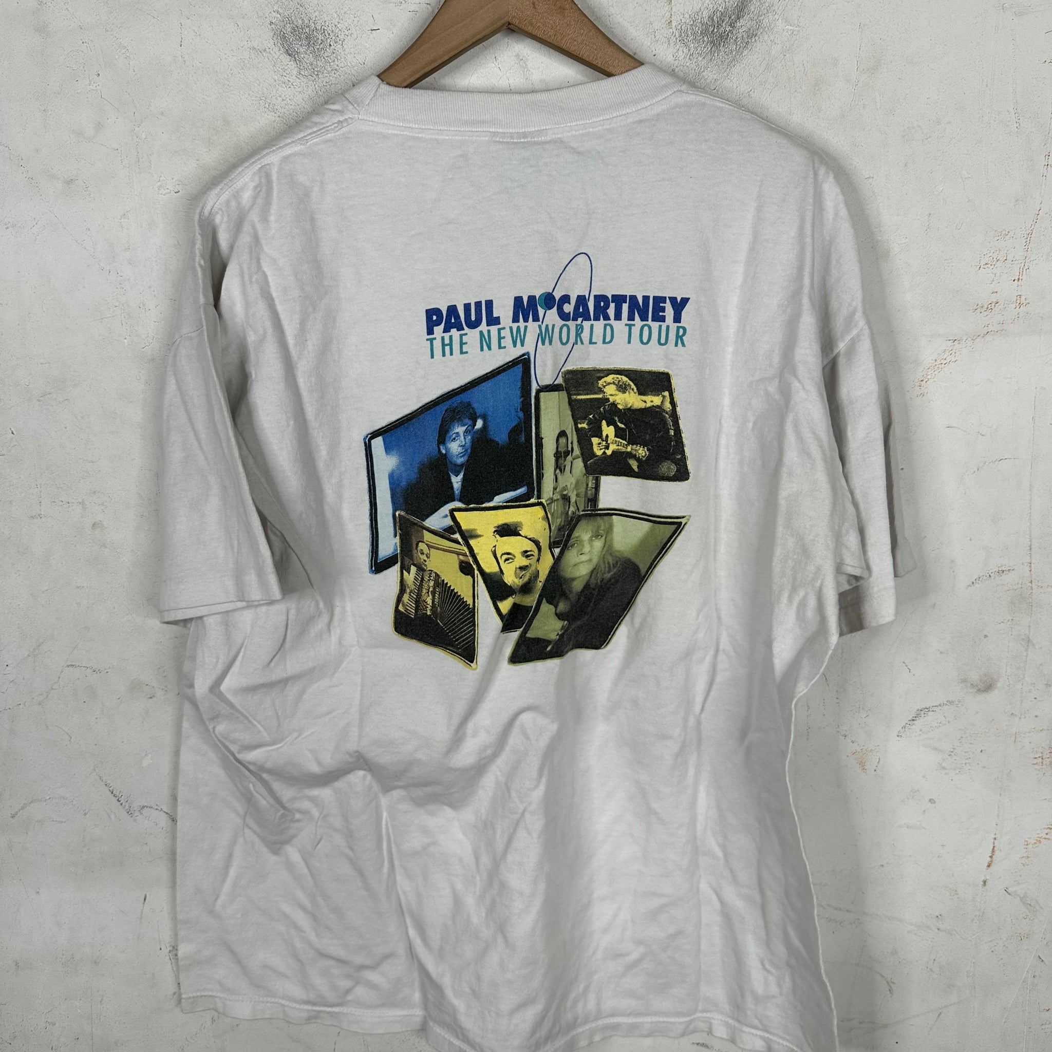 Vintage Paul McCartney New World Tour T-shirt