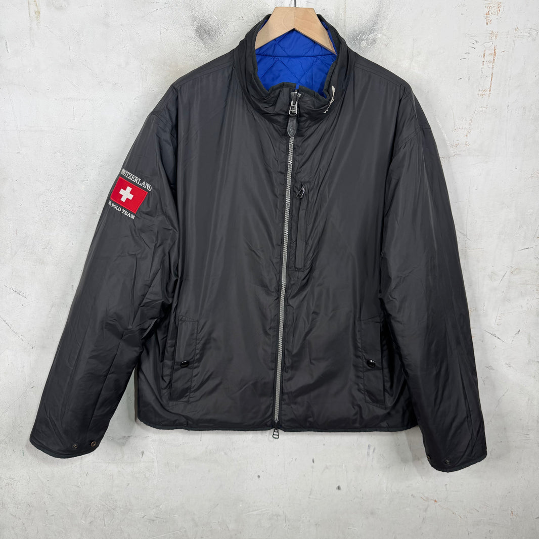 Ralph Lauren Switzerland Reversible Quilted Jacket