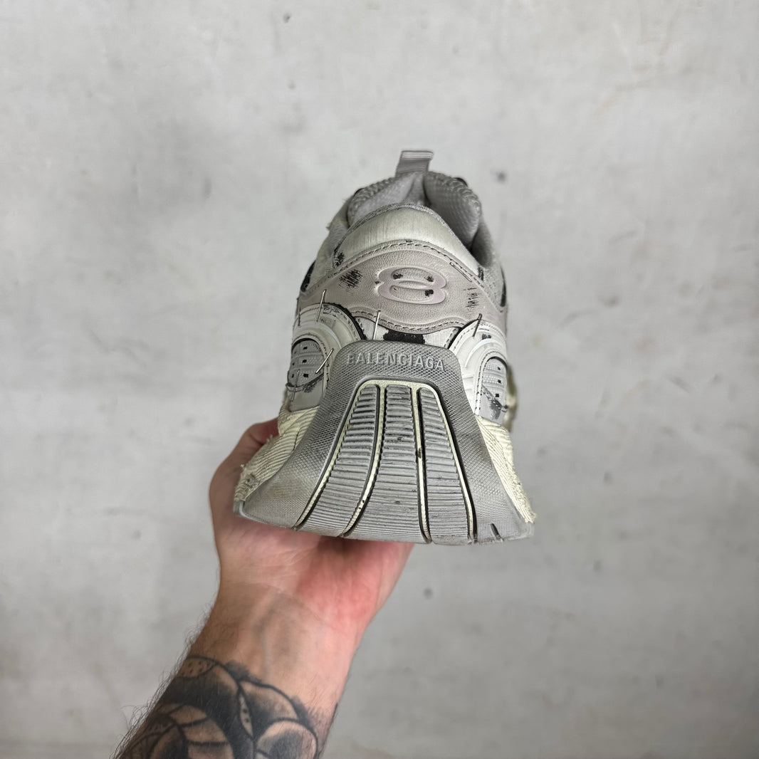 Balenciaga Grey Stapler Sneakers