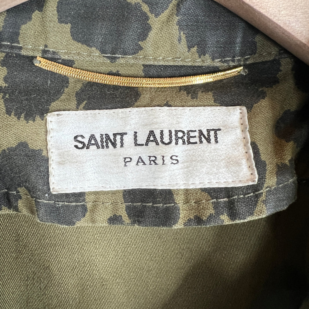 Saint Laurent Leopard Print Vest