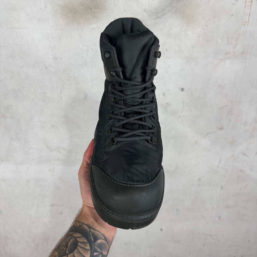 Bottega Veneta Charcoal Bomber Puddle Boots