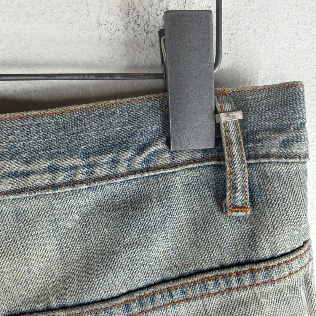 DIor Light Wash Skinny Jeans