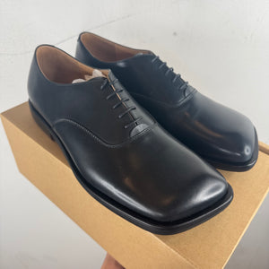 Hender Scheme Black Square Toe Derbies