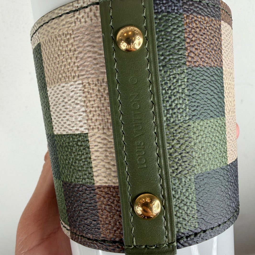 Louis Vuitton Lovers Damier Ceramic/Leather Cup