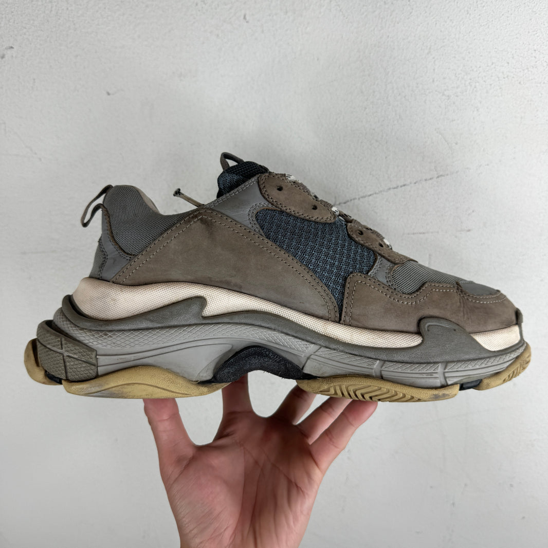 Balenciaga Grey Triple S Sneakers