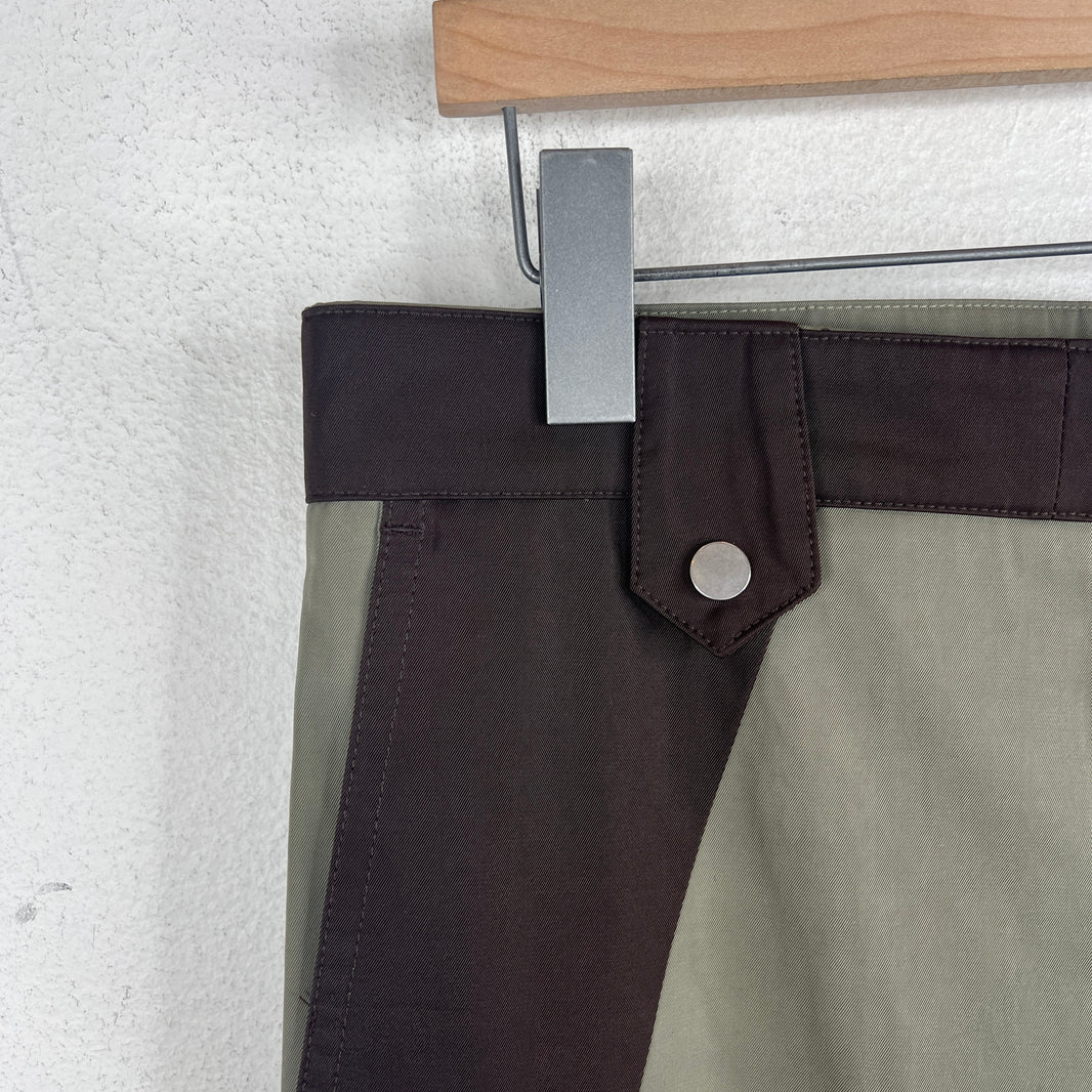 FFFPostalservice Two Tone V2.5 Flared Cargo Pants