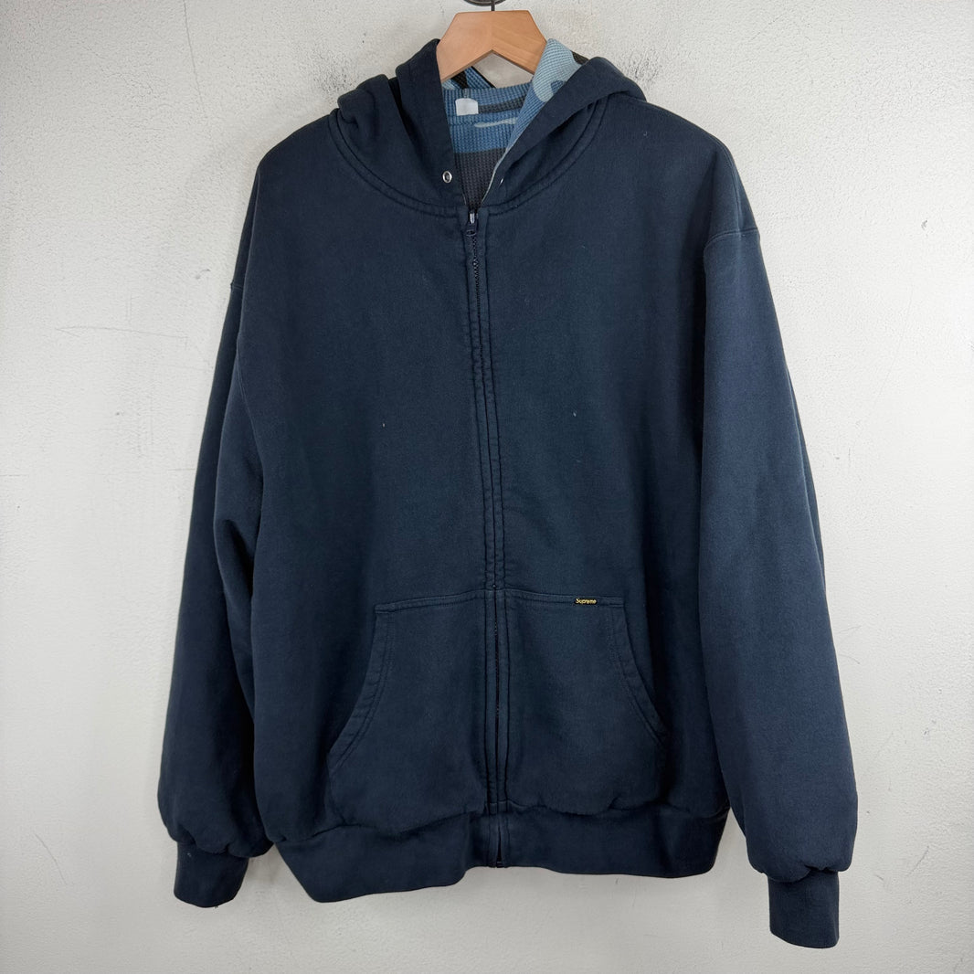 Supreme Reversible Camo Thermal Zip-Up Hoodie