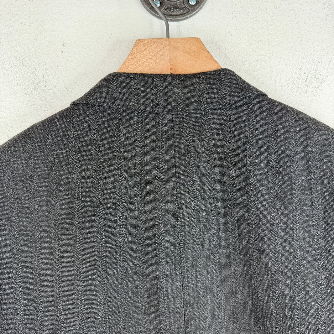 CDG Gray Wool Blazer