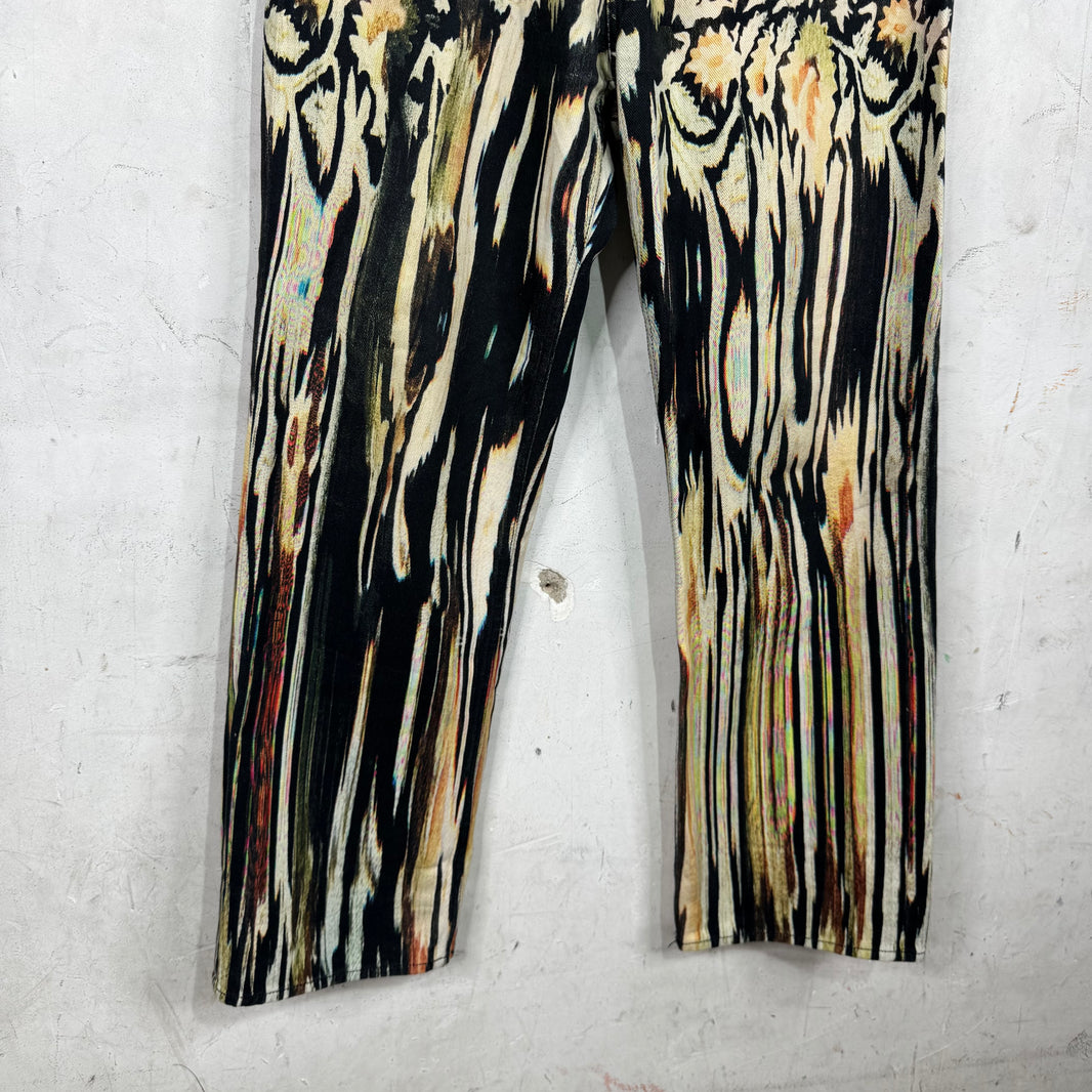 Our Legacy Third Cut Printed Pattern Jeans