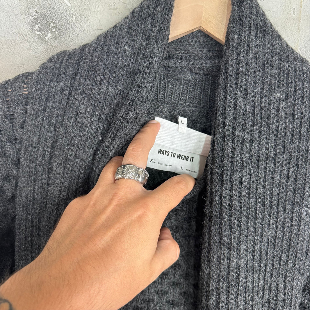 Margiela MM6 Hooded Scarf Sweater