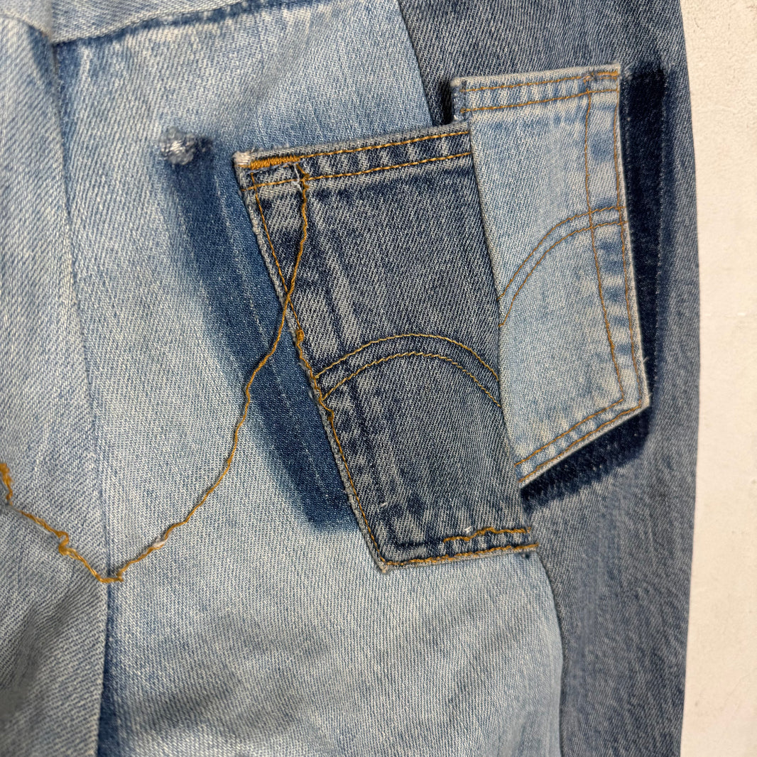 Vetements Rebuilt Blue Levis Jeans