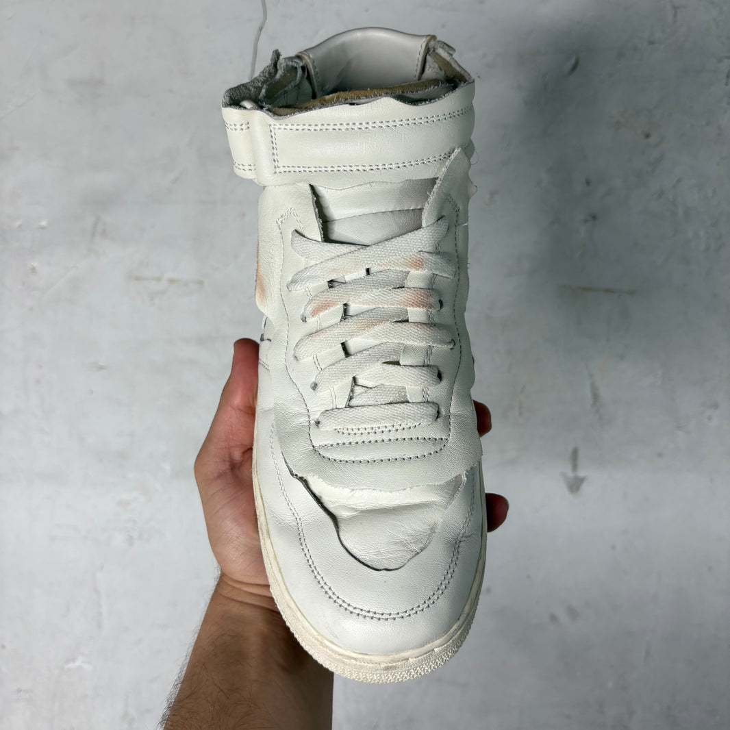 Nike x CDG White AF1 Mids