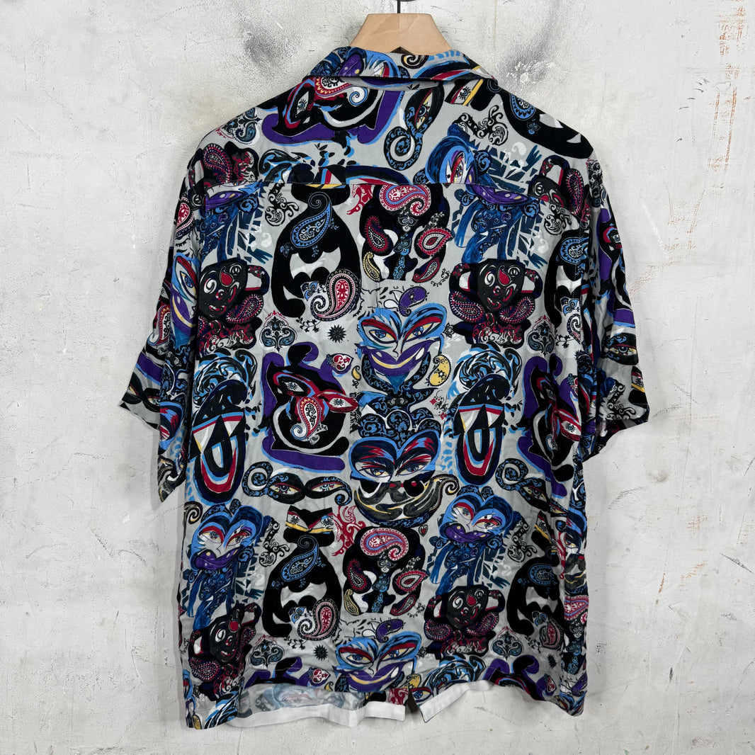 Martine Rose Psychedelic Paisley S/S Shirt