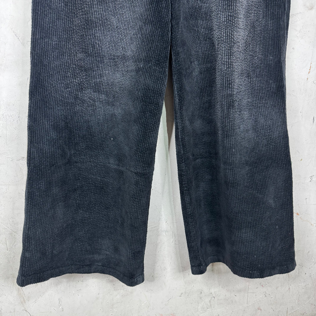 ERL Navy Distressed Boardwalk Pants