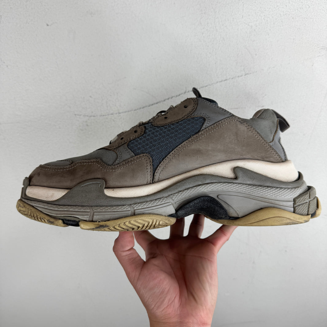Balenciaga Grey Triple S Sneakers