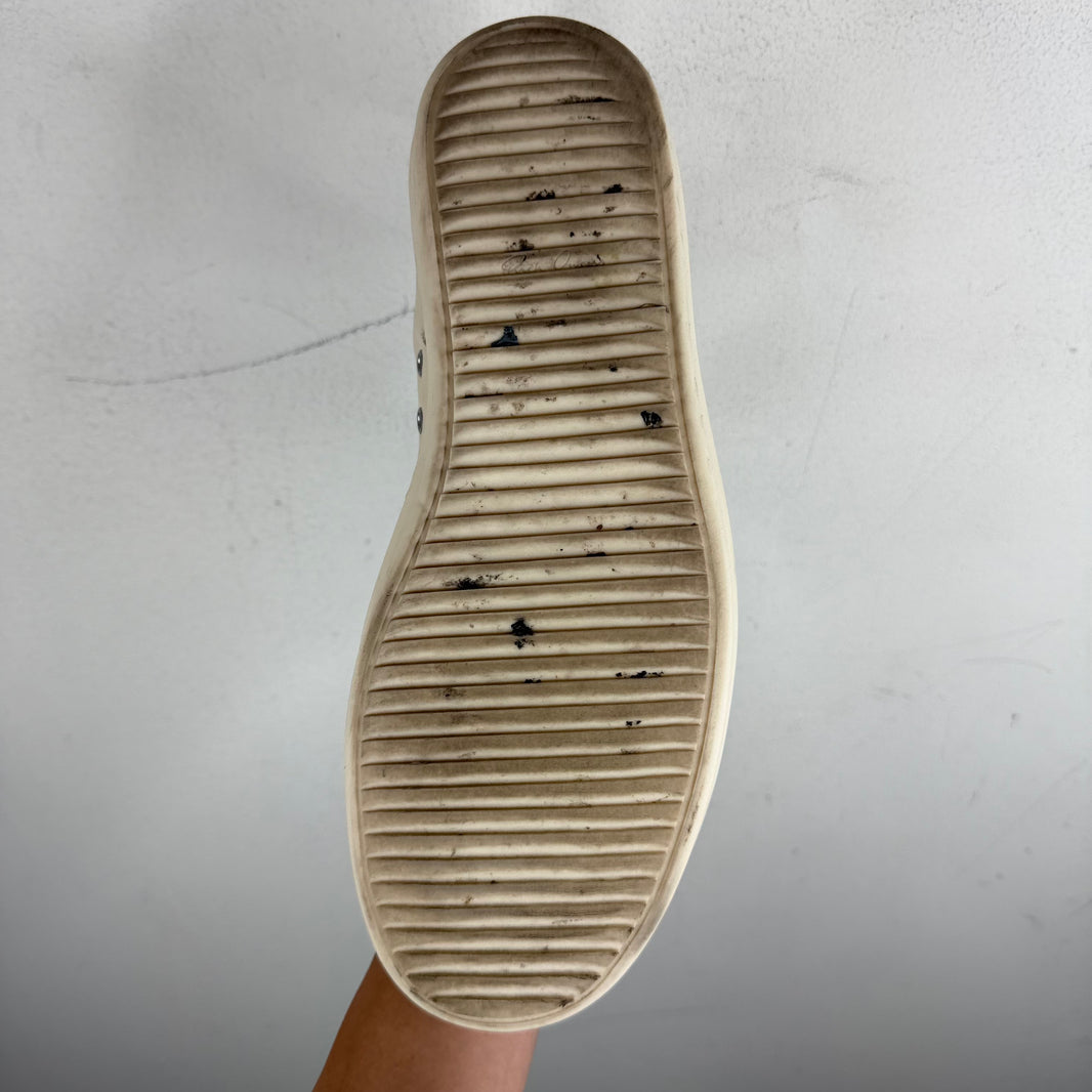 Rick Owens Milk Leather Ramone Lows