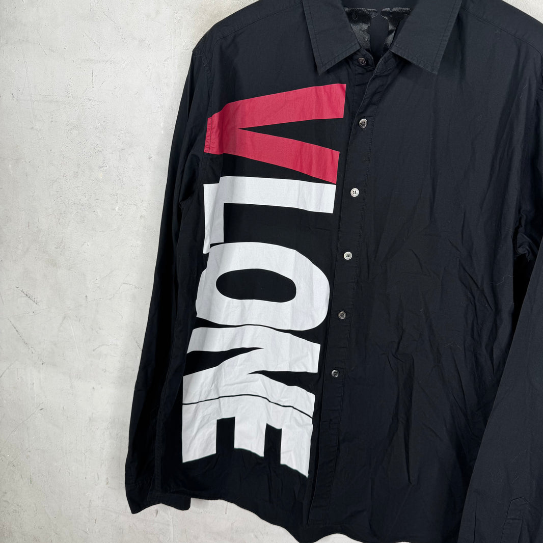Vlone Side Logo Buttoned Shirt