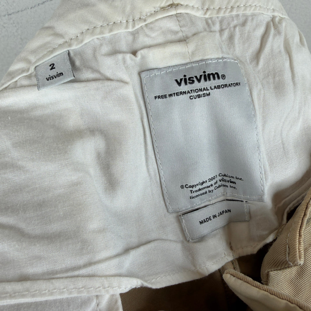 Visvim Tan Buckleback Chinos